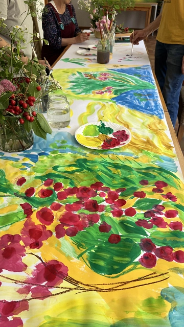 Die lange Tafel